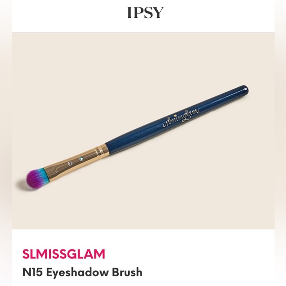 BNIB SL MISS GLAM eyeshadow N15 brush - Picture 3 of 3